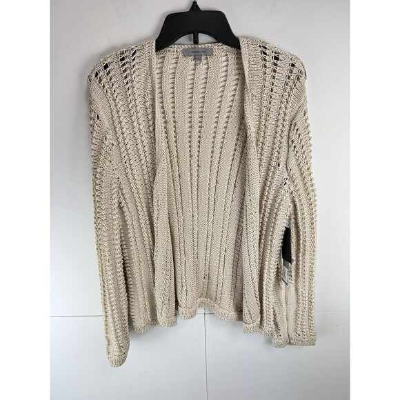 Classiques Entier Ivory Button Knit Cardigan Size: Large NWT $188 - Picture 2 of 6